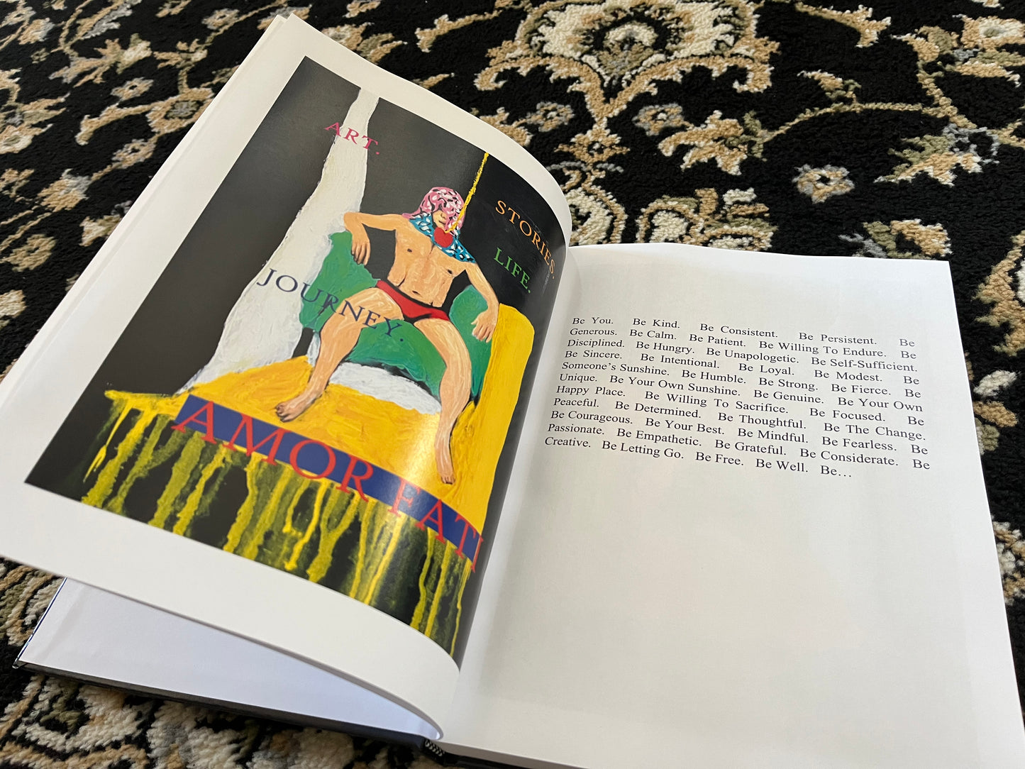 Hardcover Art Book (Amor Fati: ART. LIFE. JOURNEY. STORIES. by Langelo)