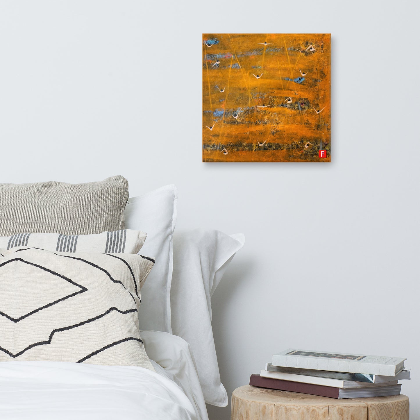 Canvas (16" X 16") To Sink or Swim