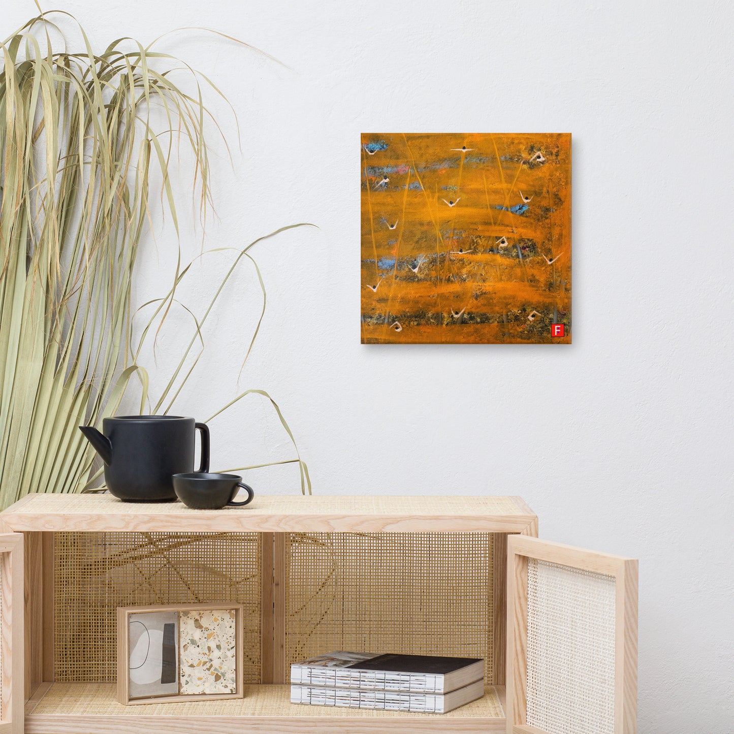 Canvas (16" X 16") To Sink or Swim