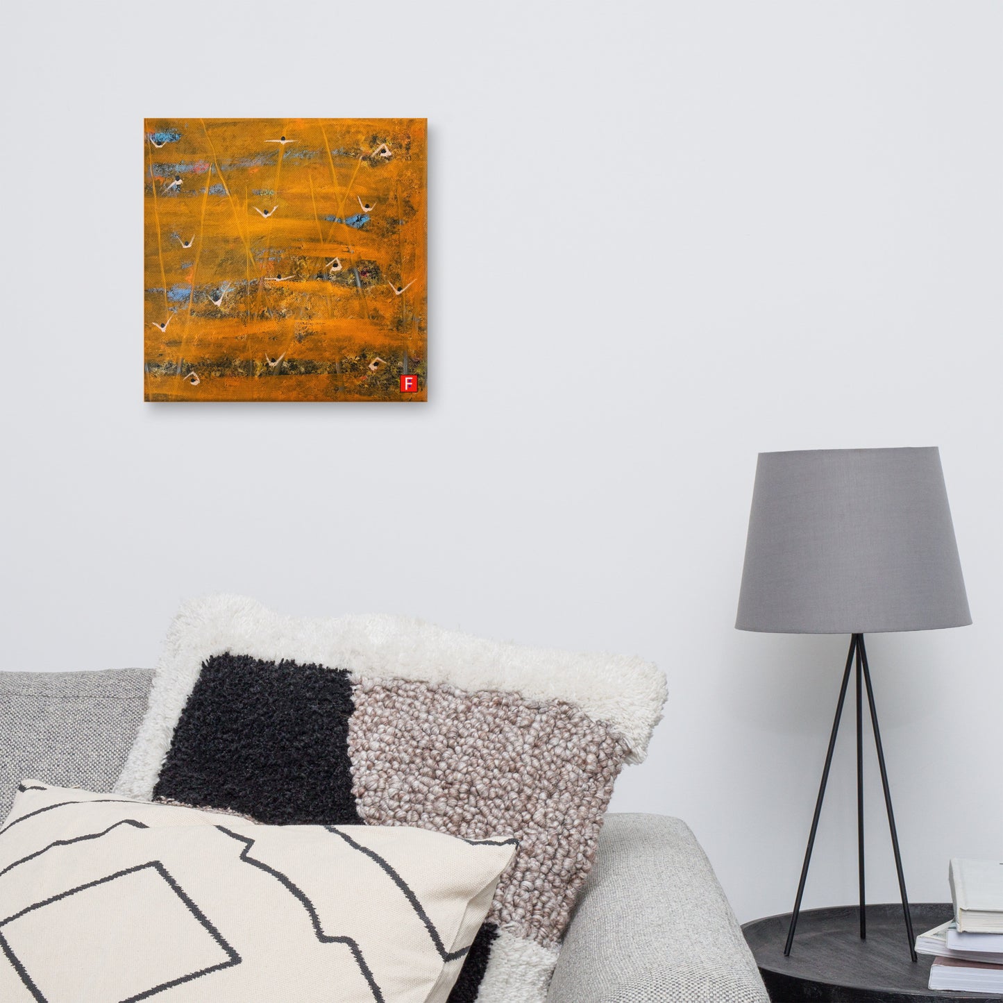 Canvas (16" X 16") To Sink or Swim