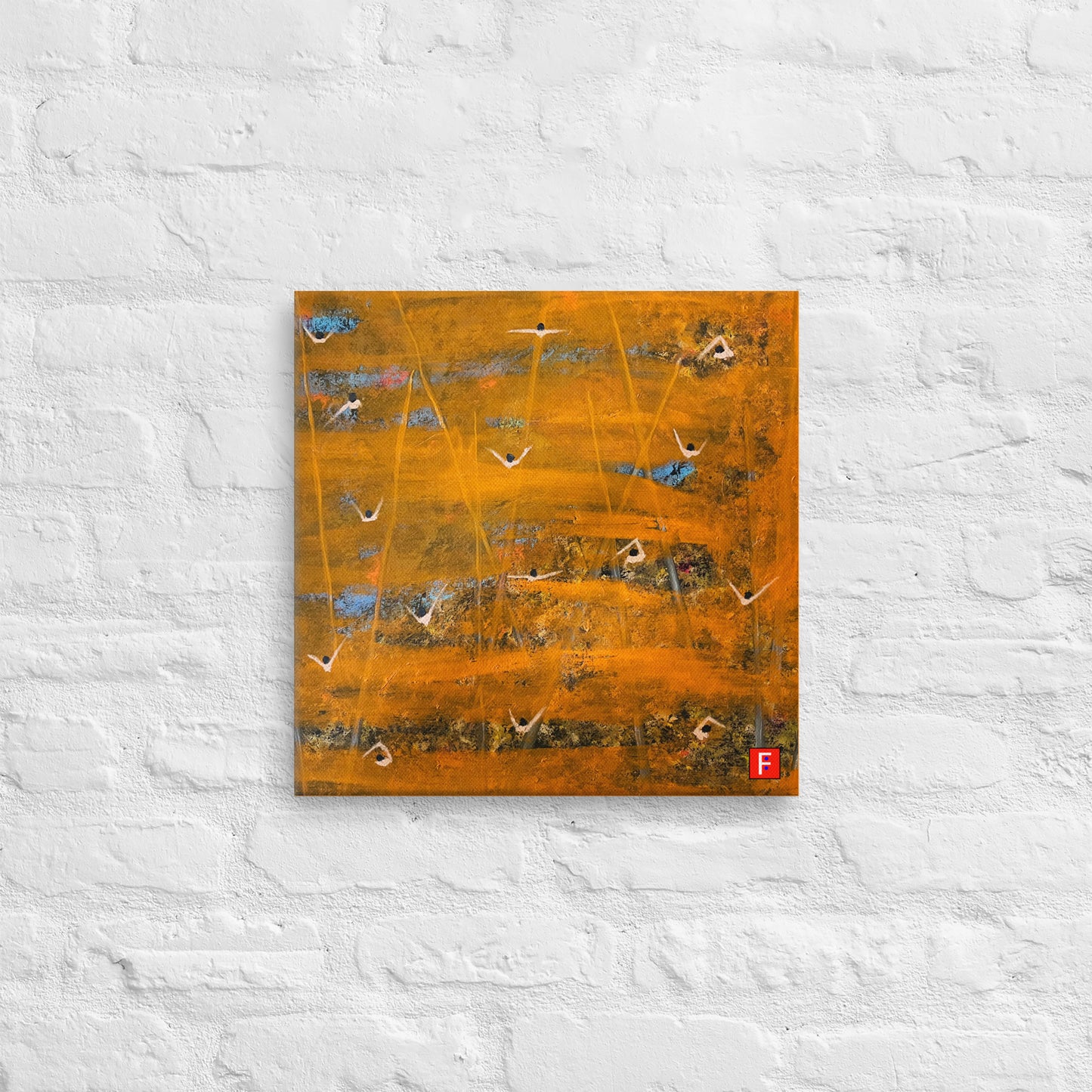 Canvas (16" X 16") To Sink or Swim