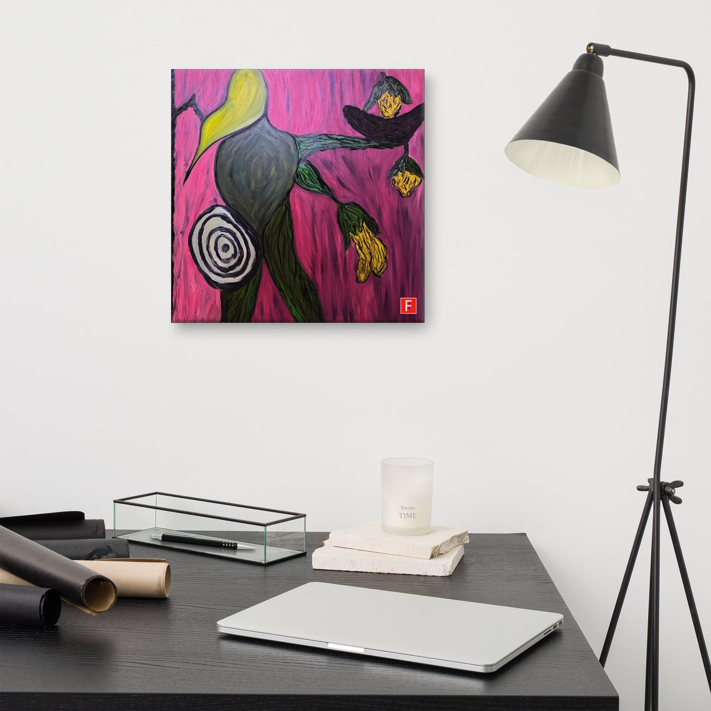 Canvas (16" X 16") Fruit