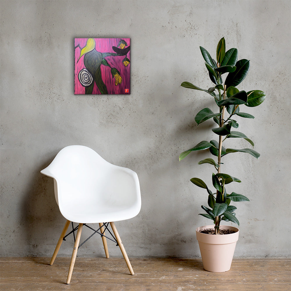 Canvas (16" X 16") Fruit