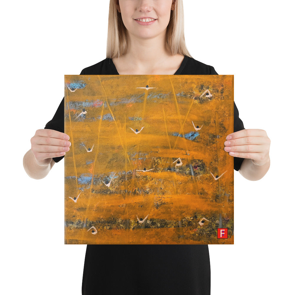 Canvas (16" X 16") To Sink or Swim