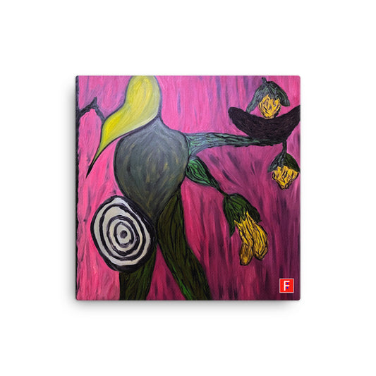 Canvas (16" X 16") Fruit