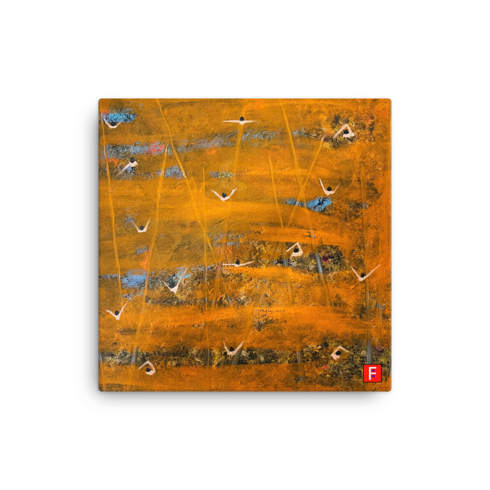 Canvas (16" X 16") To Sink or Swim