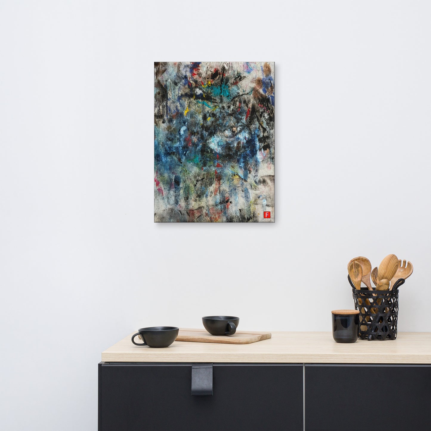 Canvas (18" X 24") Abstract Series P