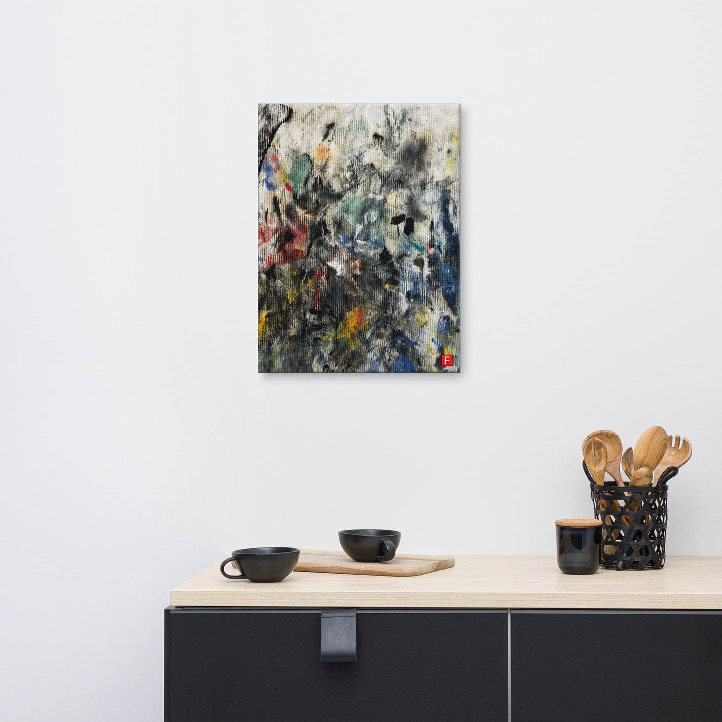 Canvas (18" X 24") Abstract Series S