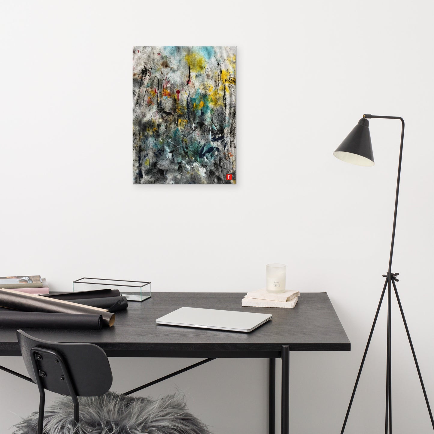 Canvas (18" X 24") Abstract Series U