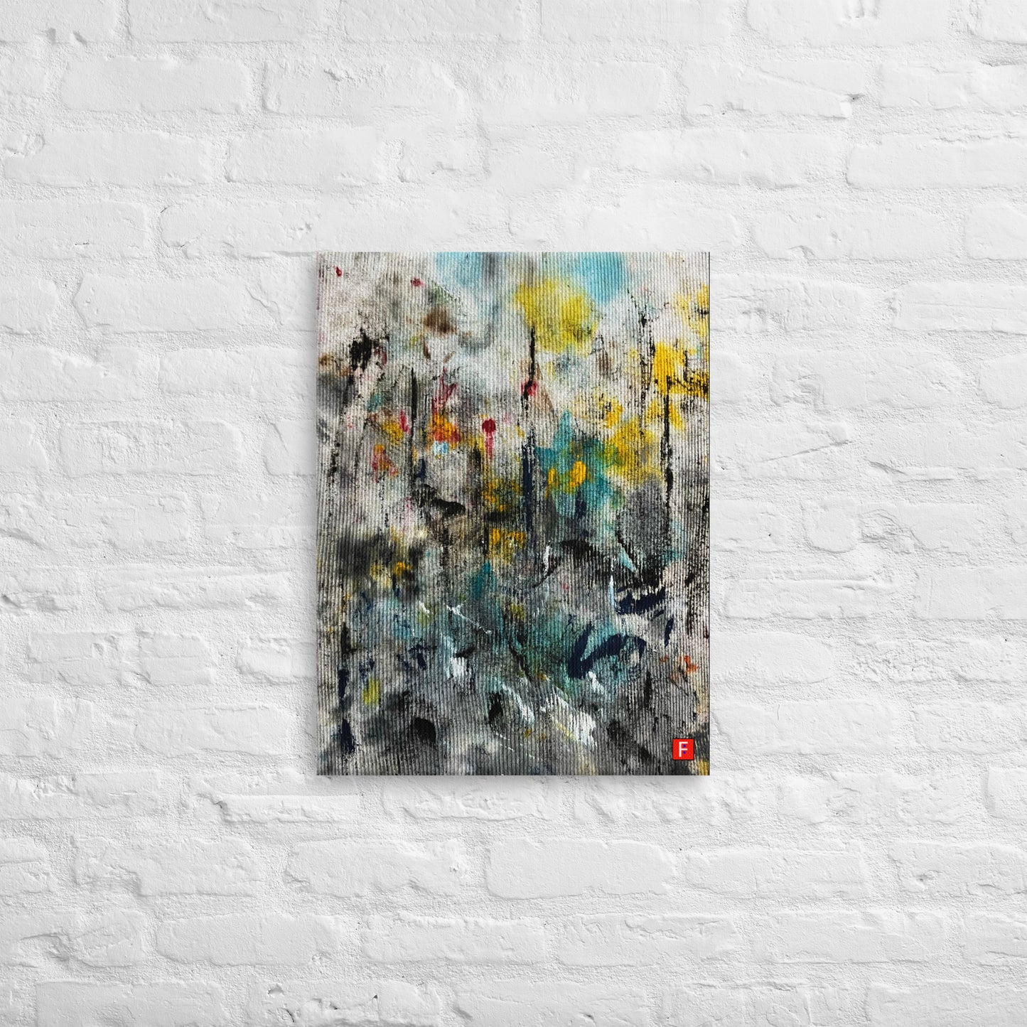 Canvas (18" X 24") Abstract Series U