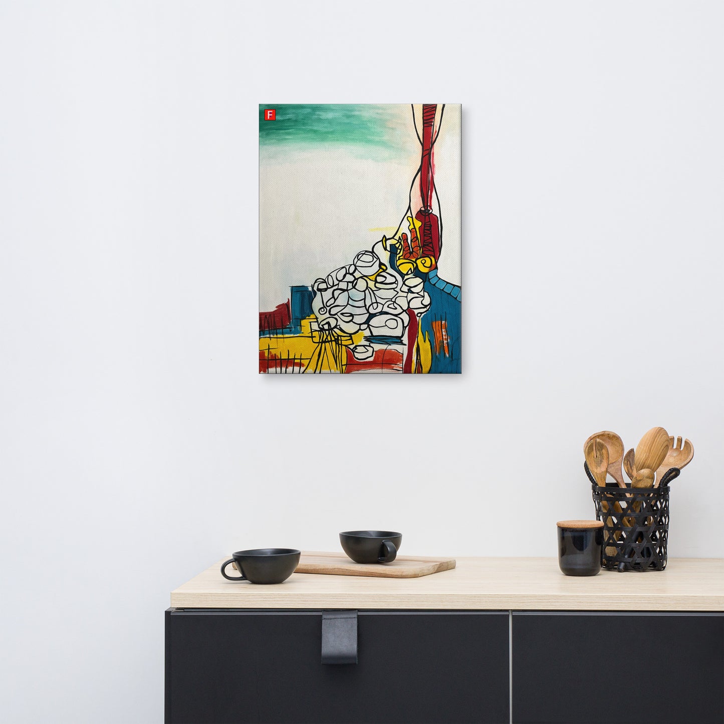 Canvas (18" X 24") Abstract Series M