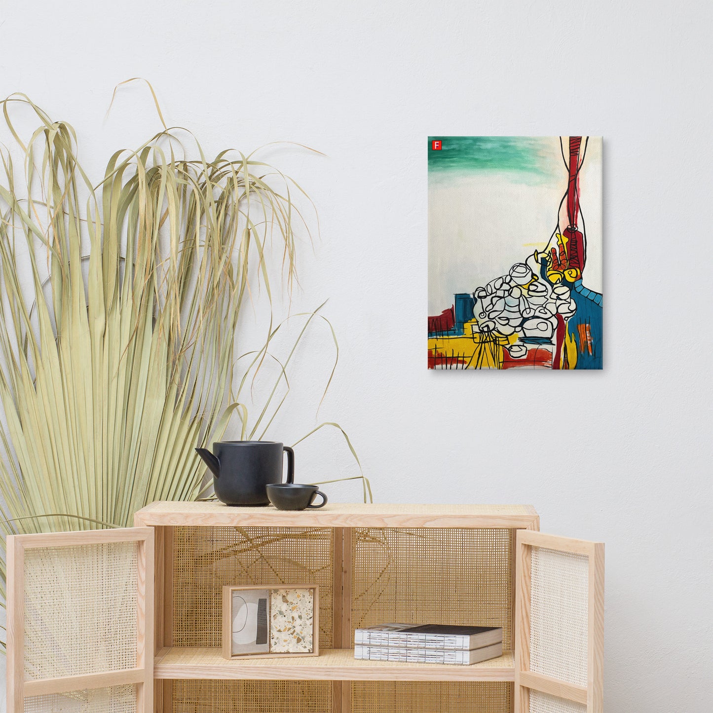 Canvas (18" X 24") Abstract Series M