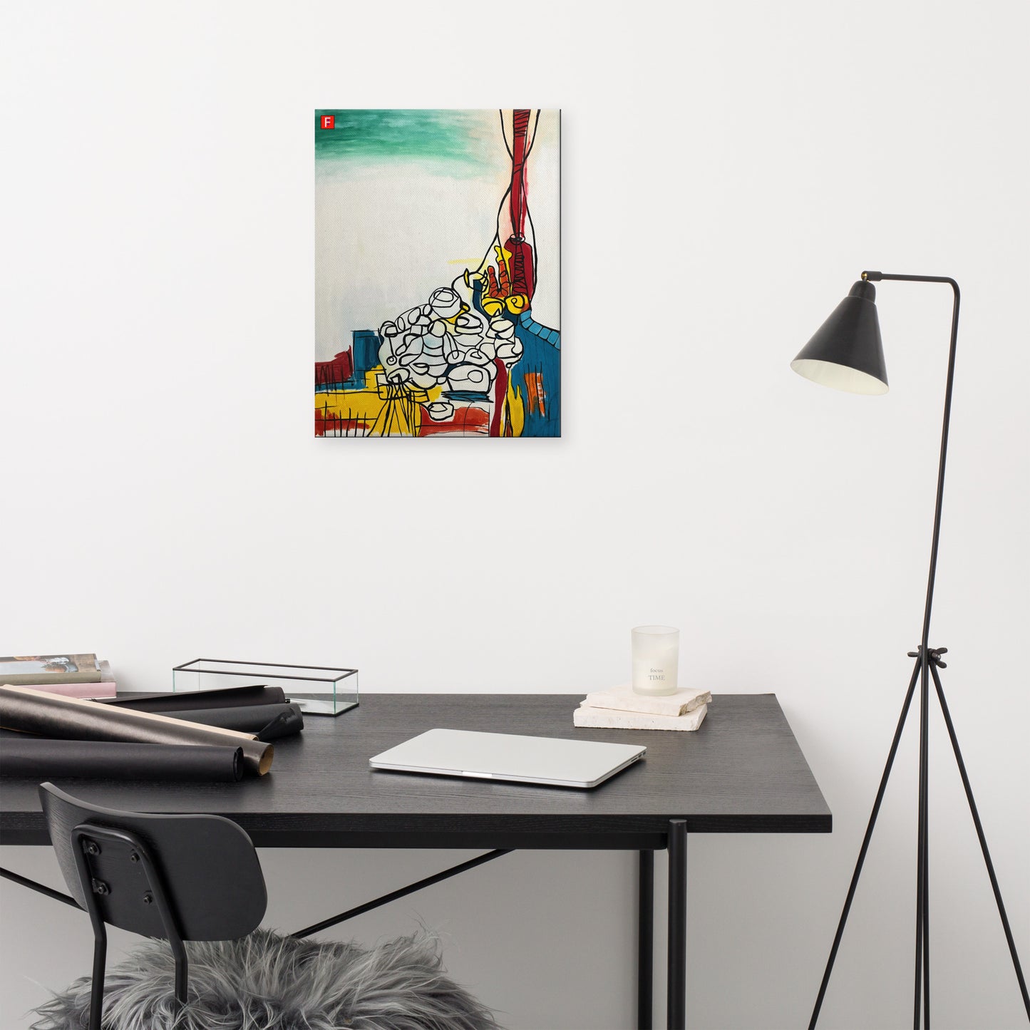 Canvas (18" X 24") Abstract Series M