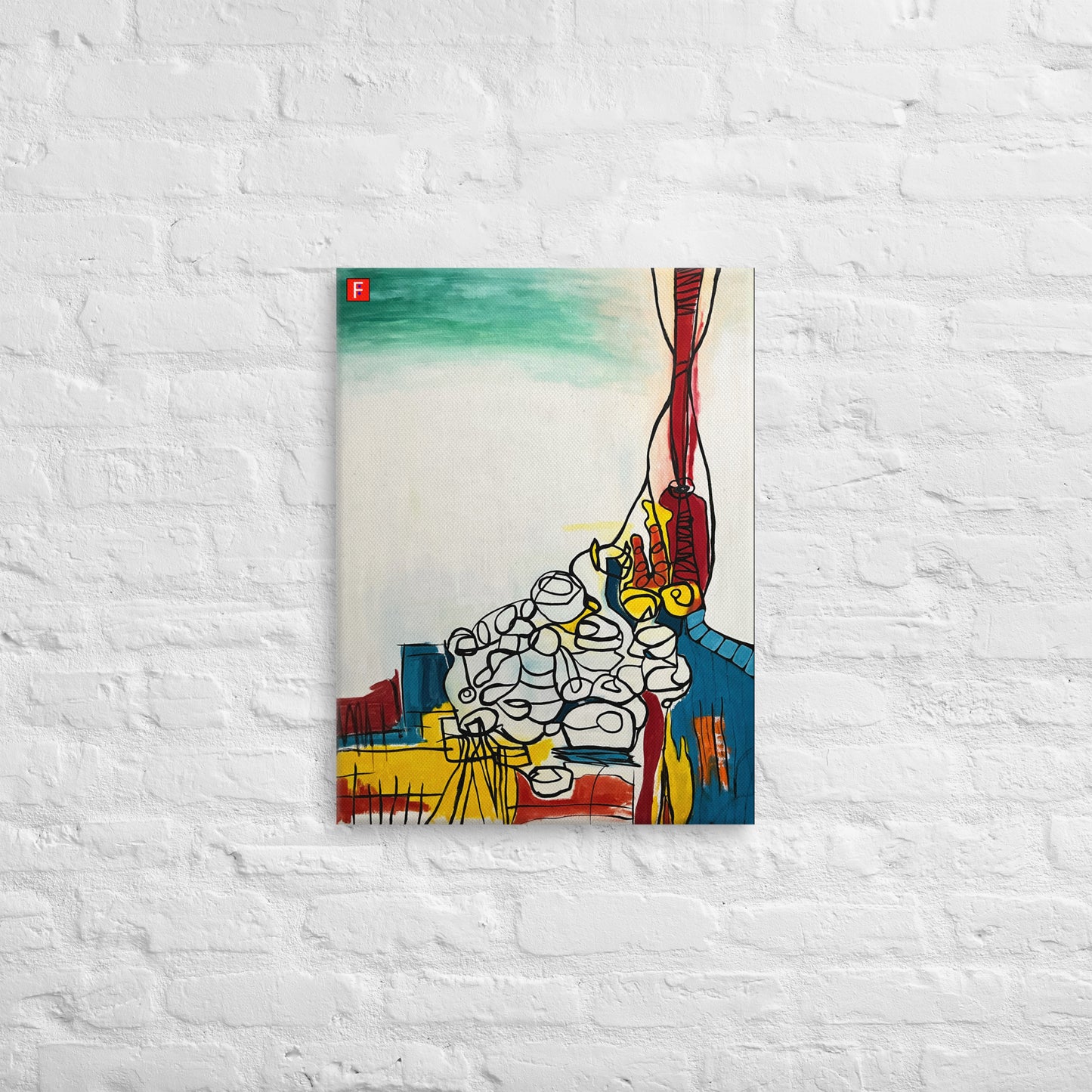 Canvas (18" X 24") Abstract Series M