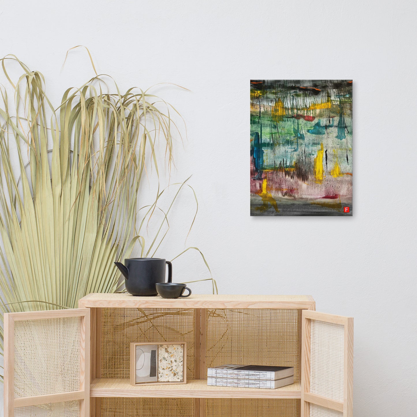 Canvas (18" X 24") Abstract Series W