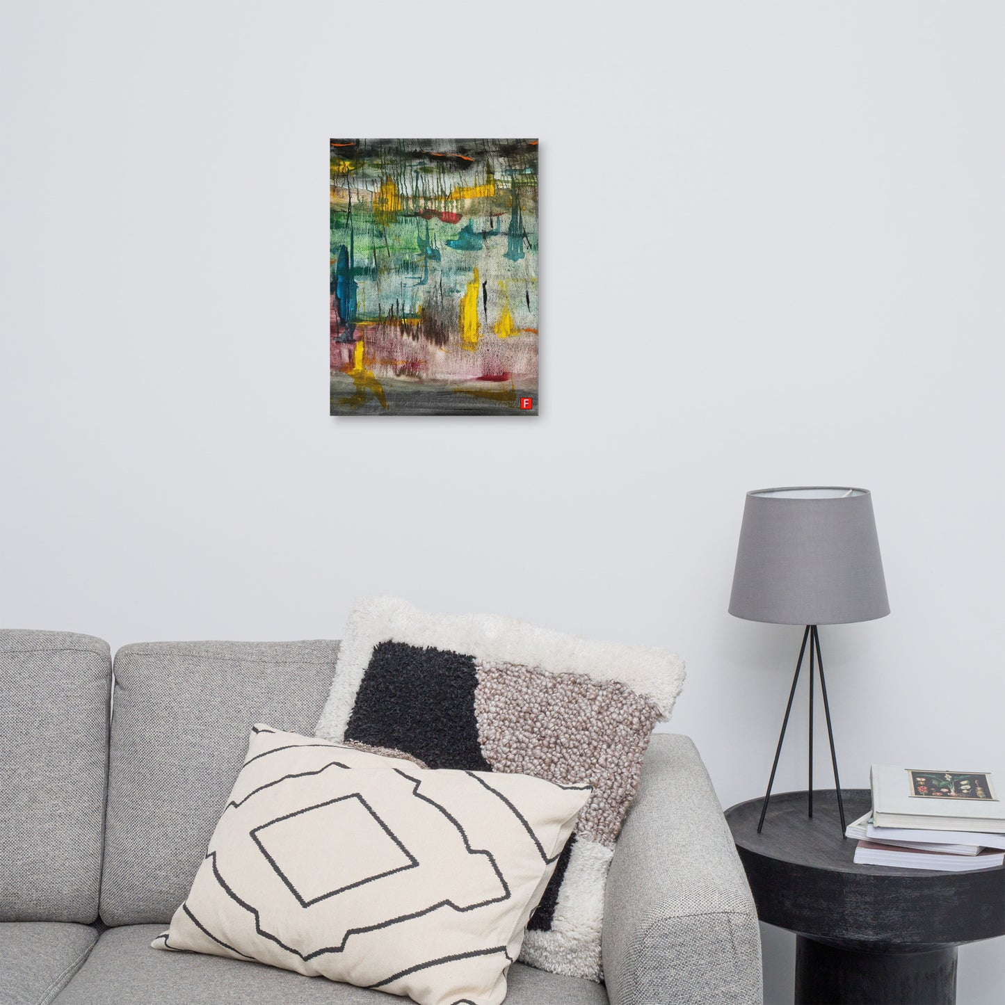 Canvas (18" X 24") Abstract Series W