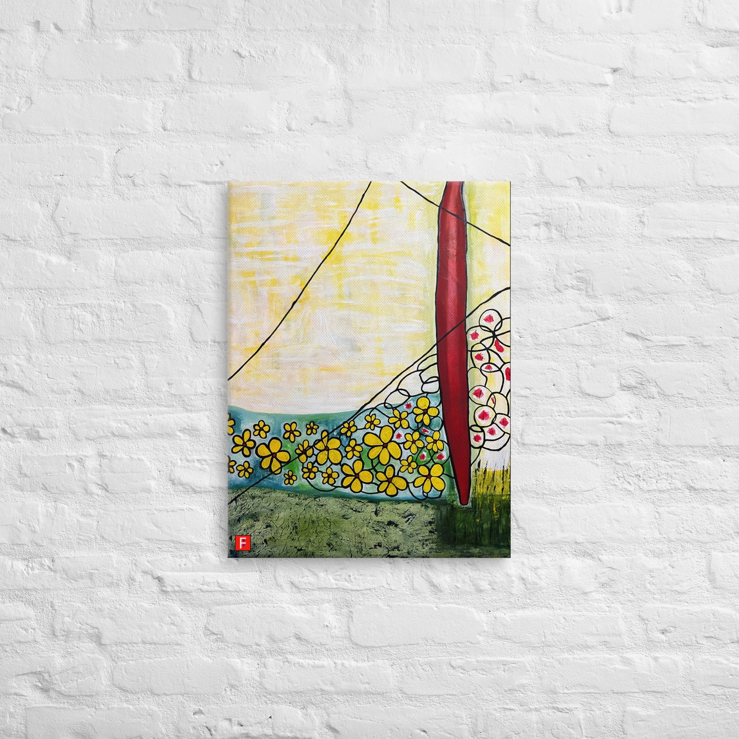 Canvas (18" X 24") Abstract Series N