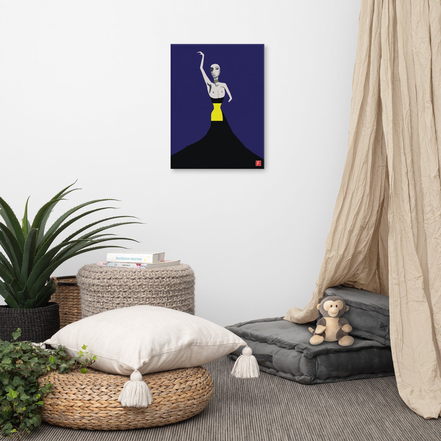 Canvas (18" X 24") Dancer Series 1
