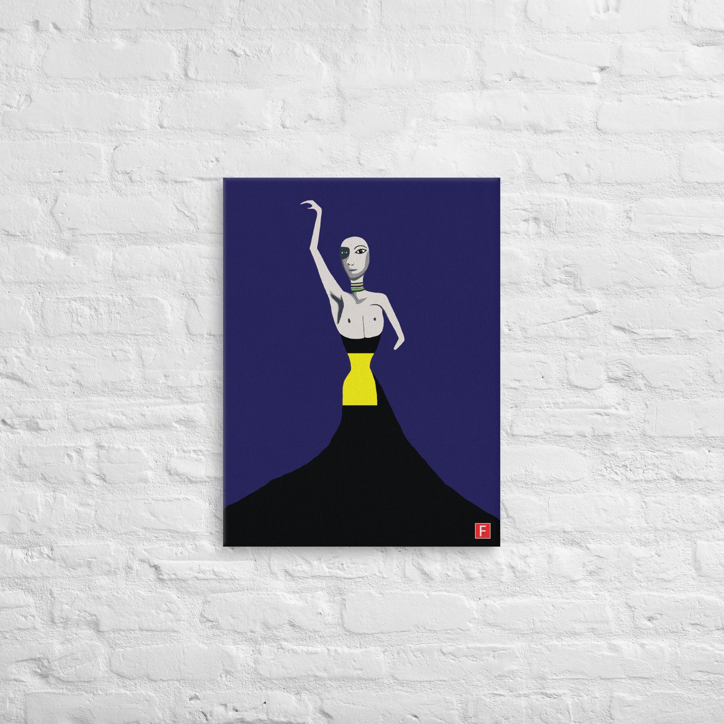 Canvas (18" X 24") Dancer Series 1