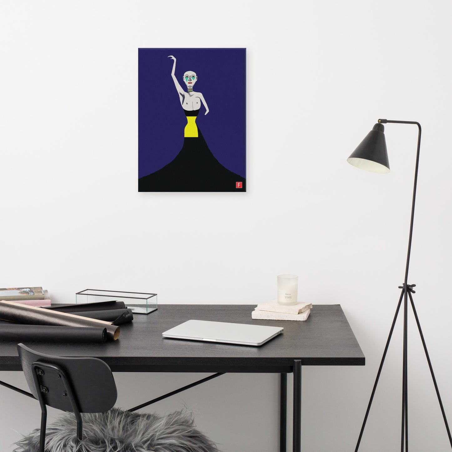 Canvas (18" X 24") Dancer Series 2