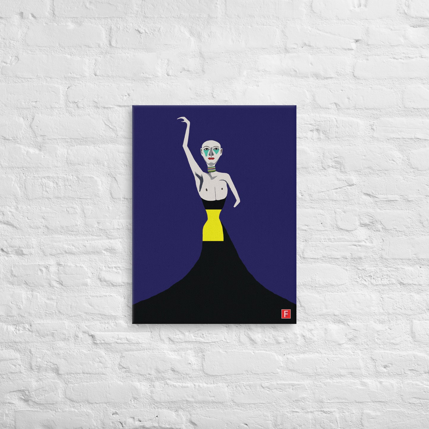 Canvas (18" X 24") Dancer Series 2