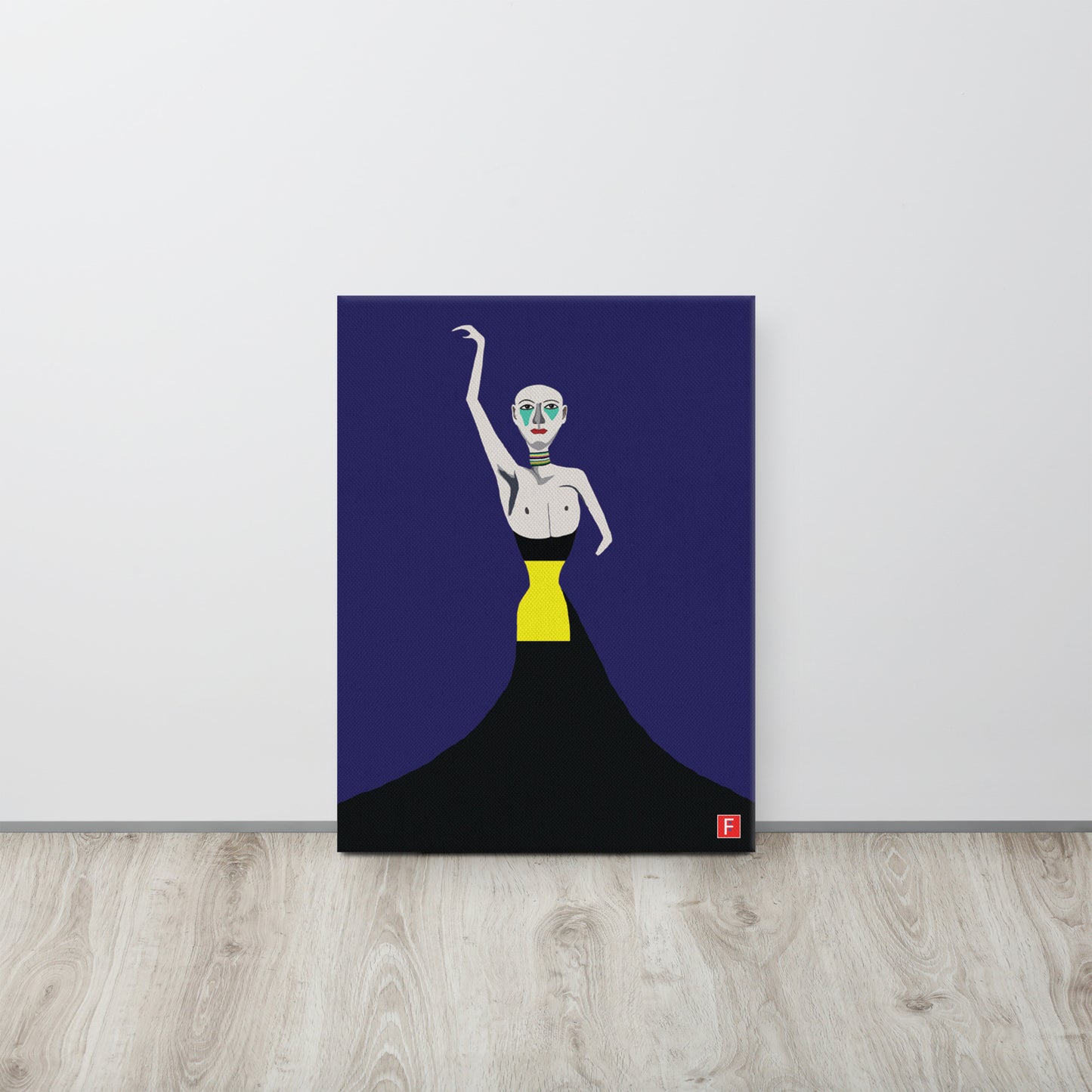 Canvas (18" X 24") Dancer Series 2