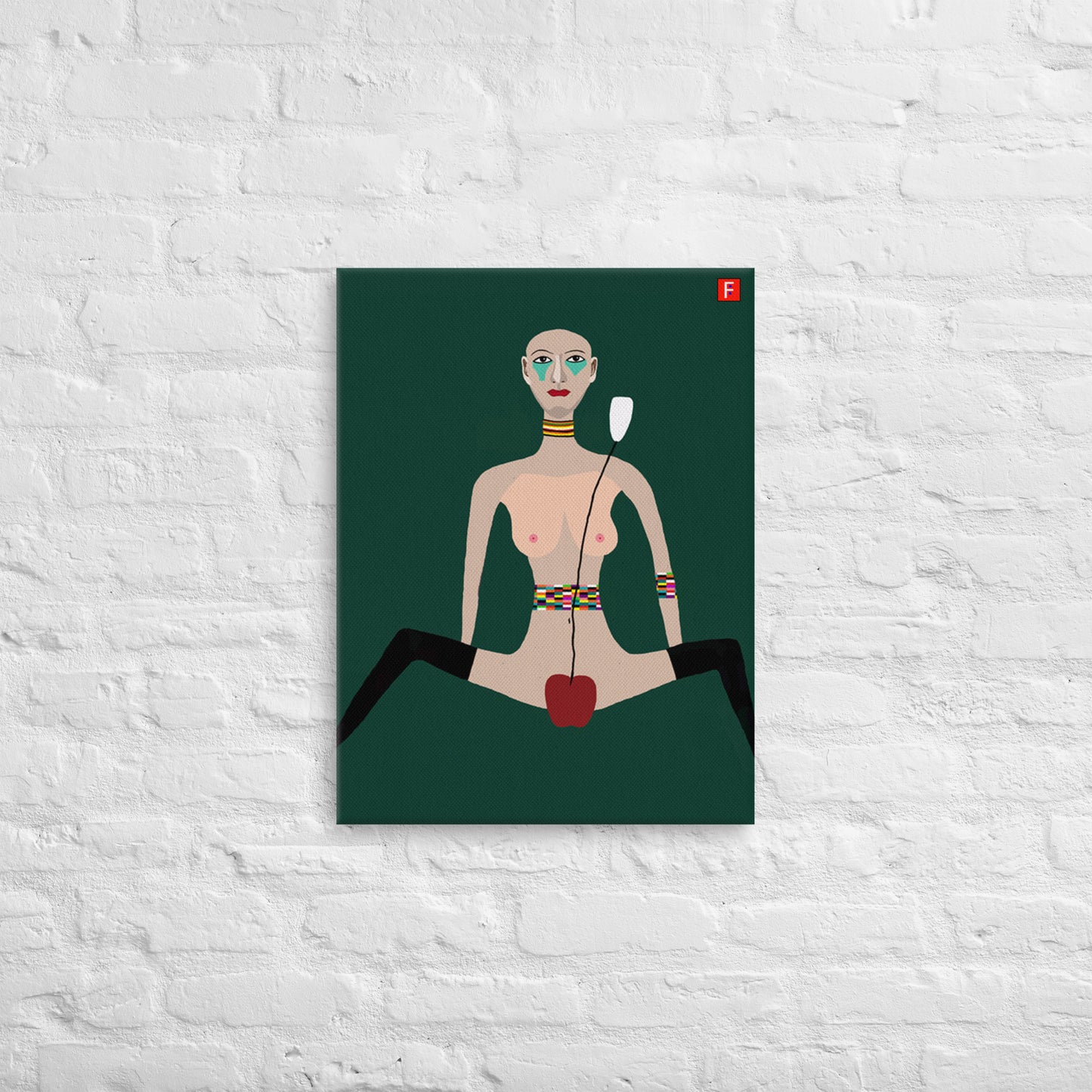 Canvas (18" X 24") Dancer Series 4