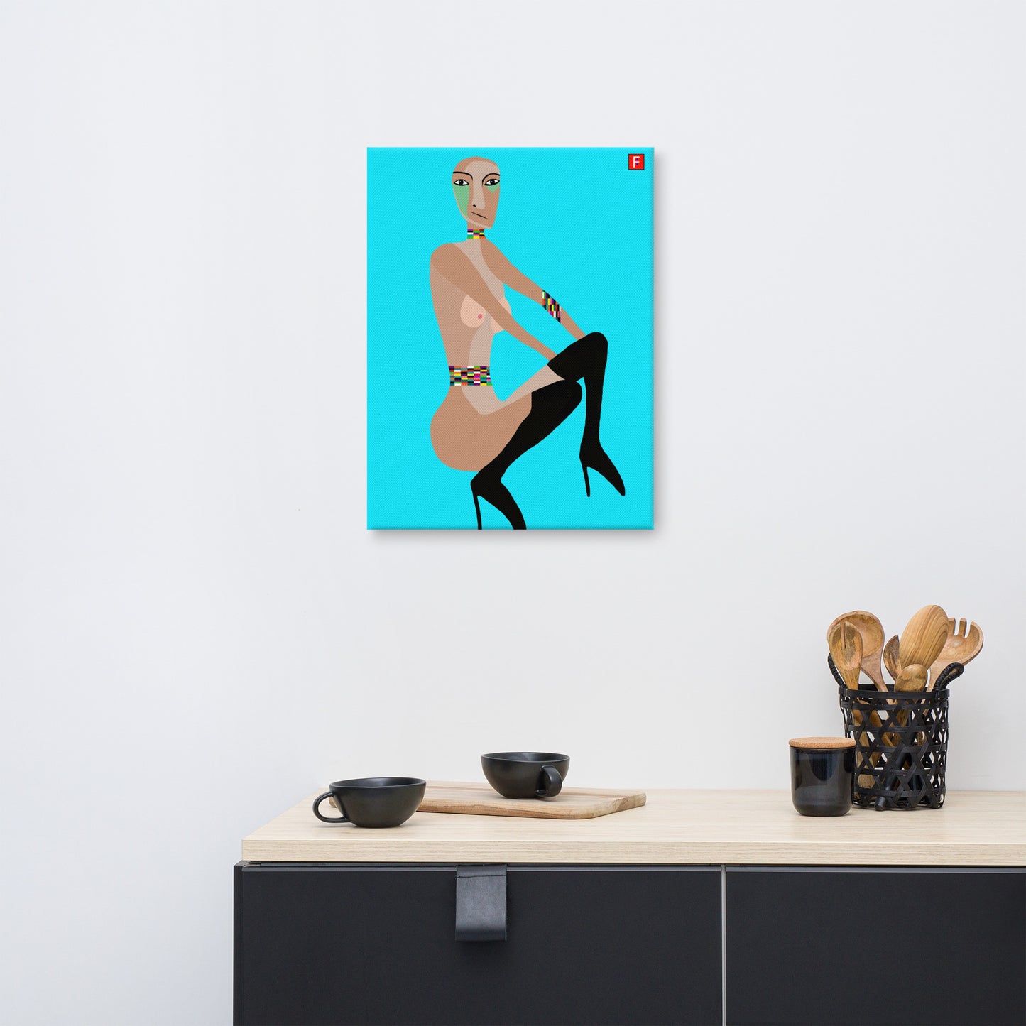 Canvas (18" X 24") Dancer Series 6