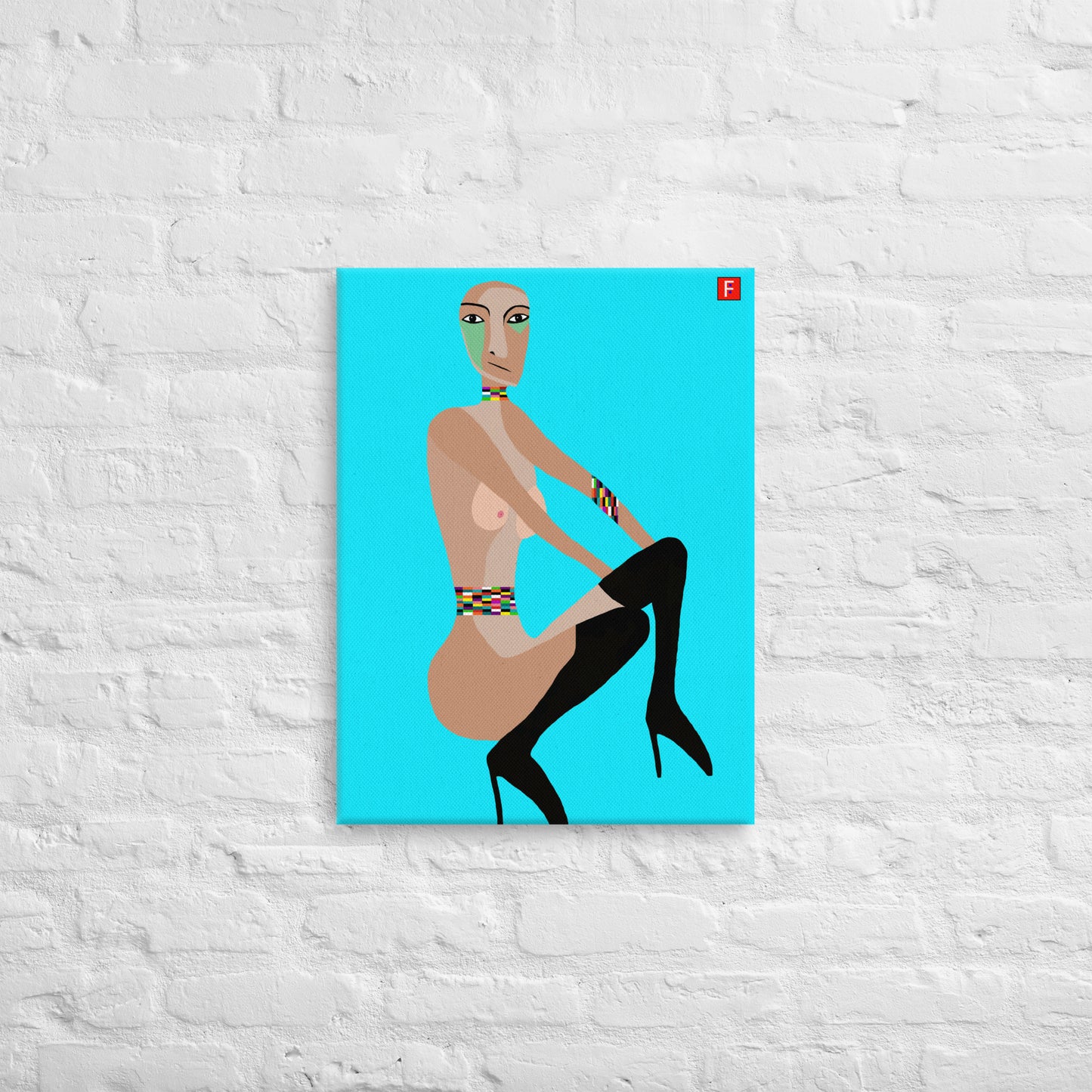 Canvas (18" X 24") Dancer Series 6