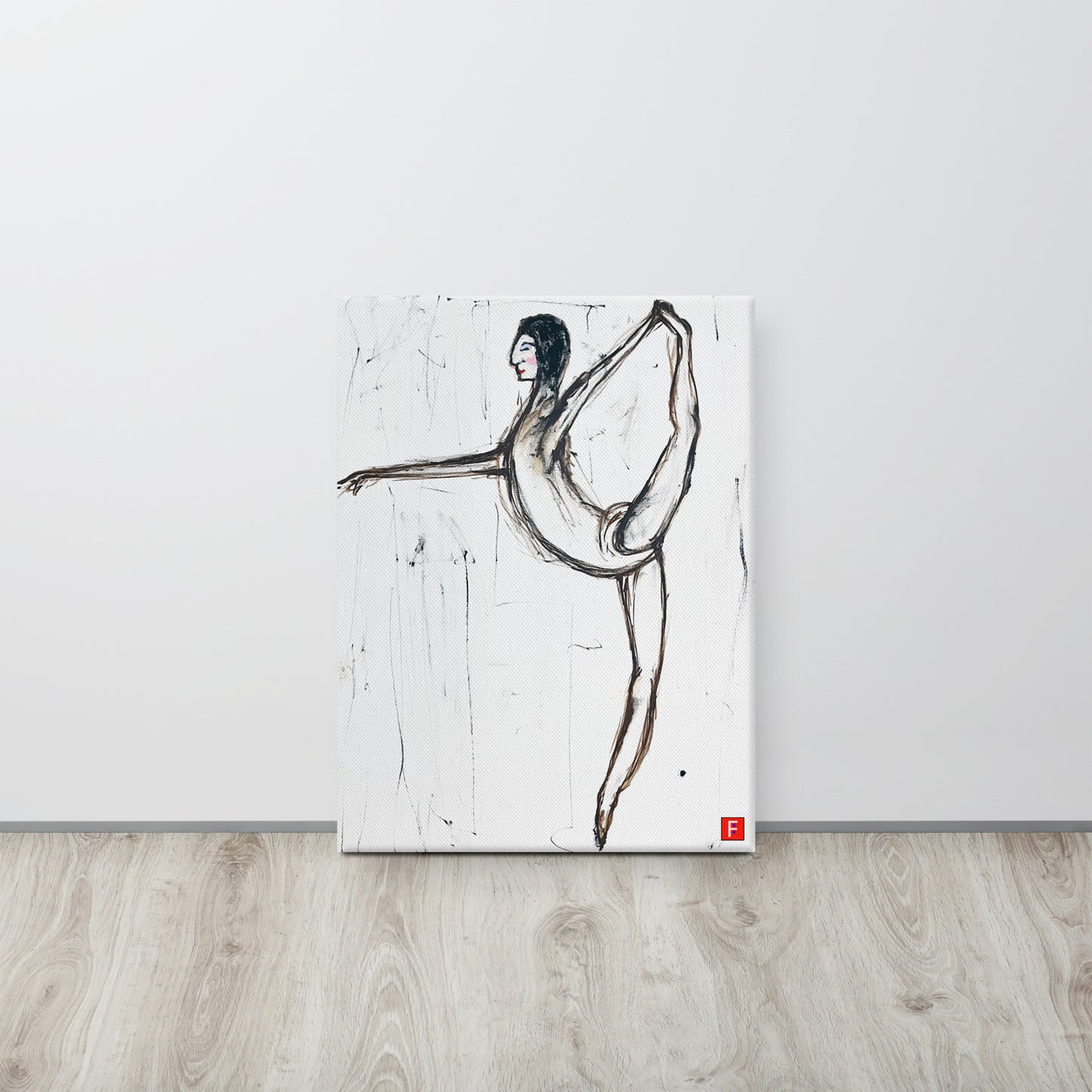 Canvas (18" X 24") Ballet Dancer #3