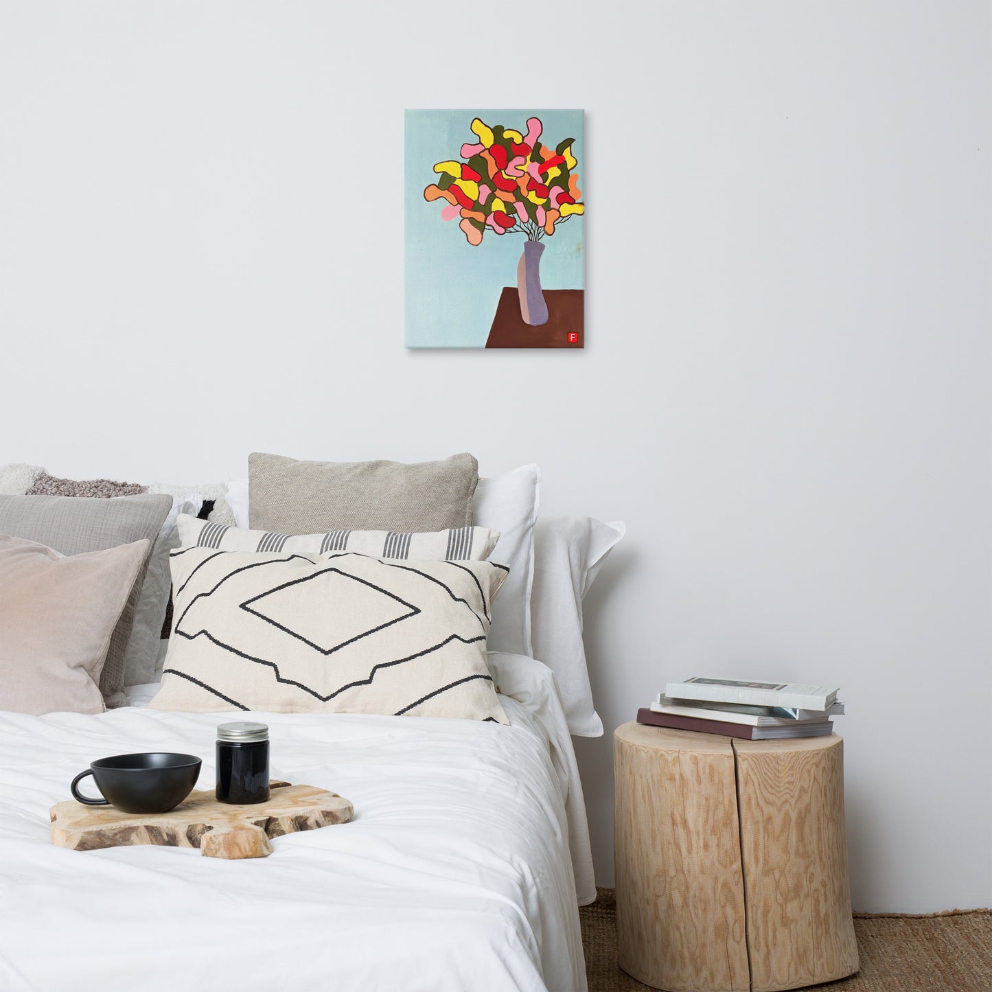 Canvas (18" X 24") Flowers