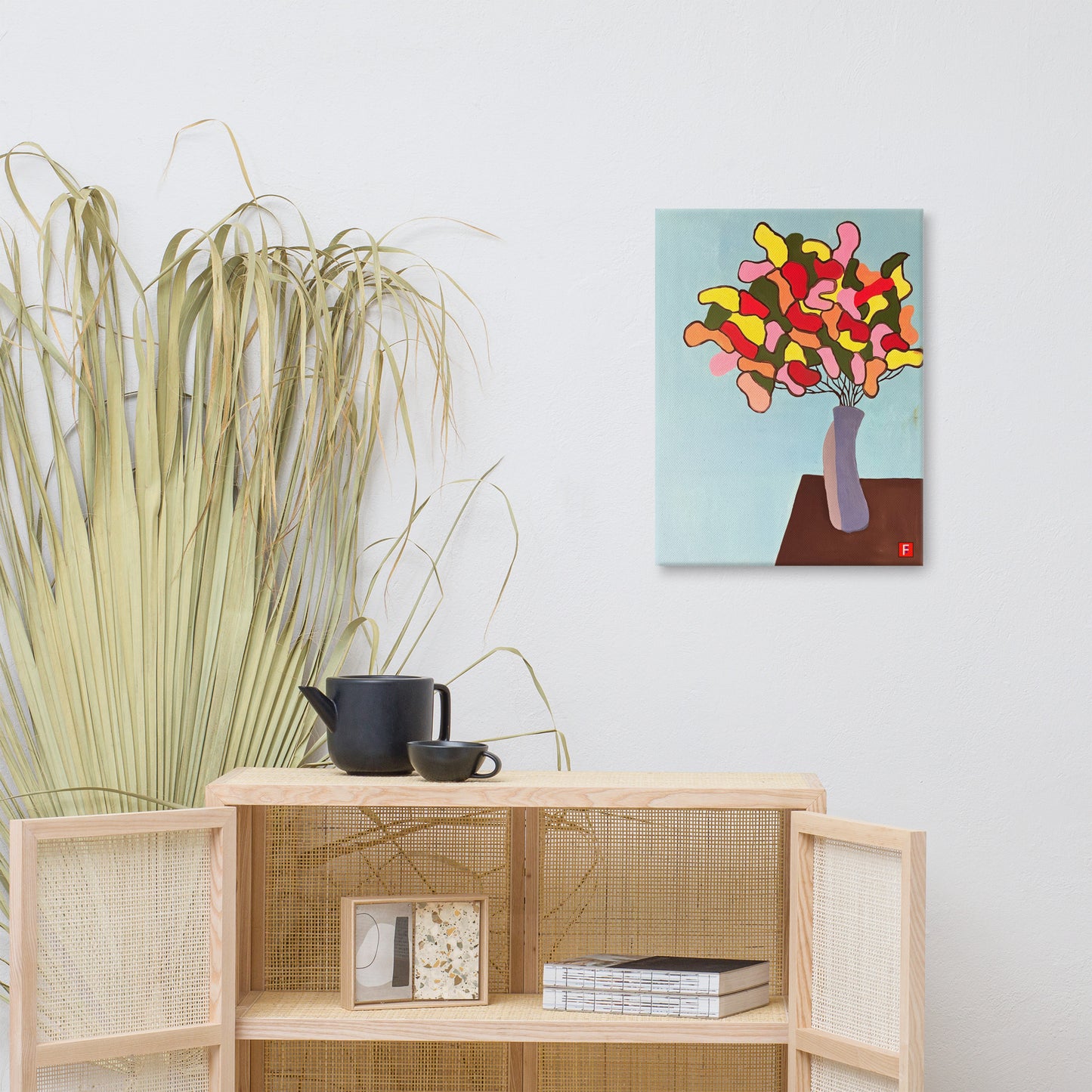 Canvas (18" X 24") Flowers