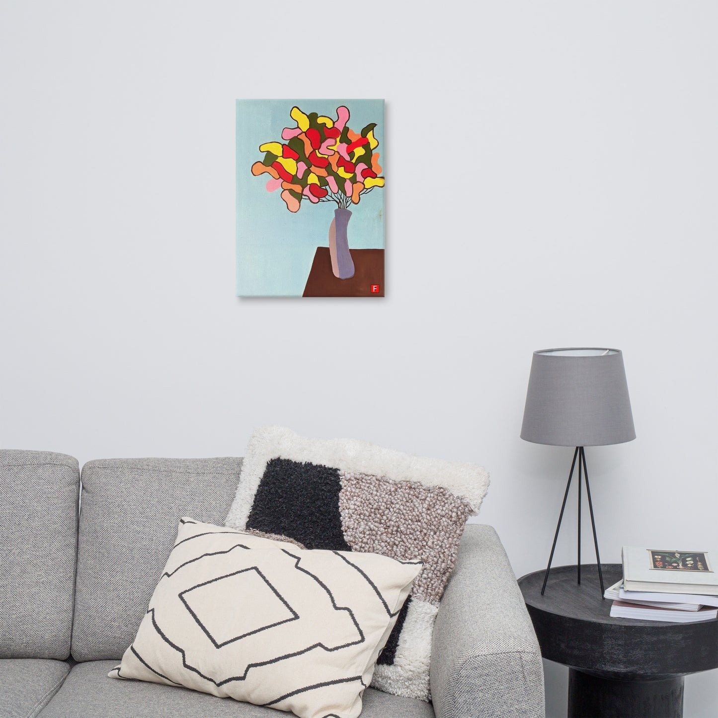 Canvas (18" X 24") Flowers