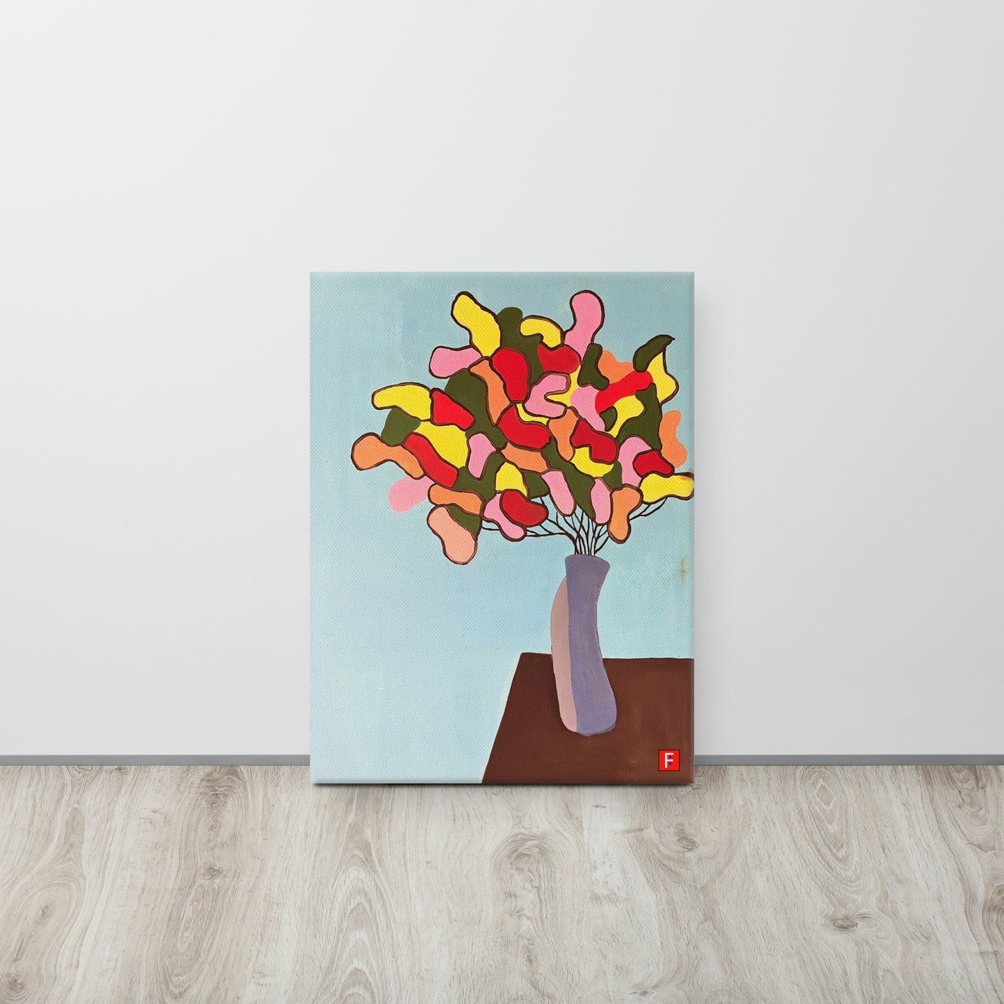 Canvas (18" X 24") Flowers