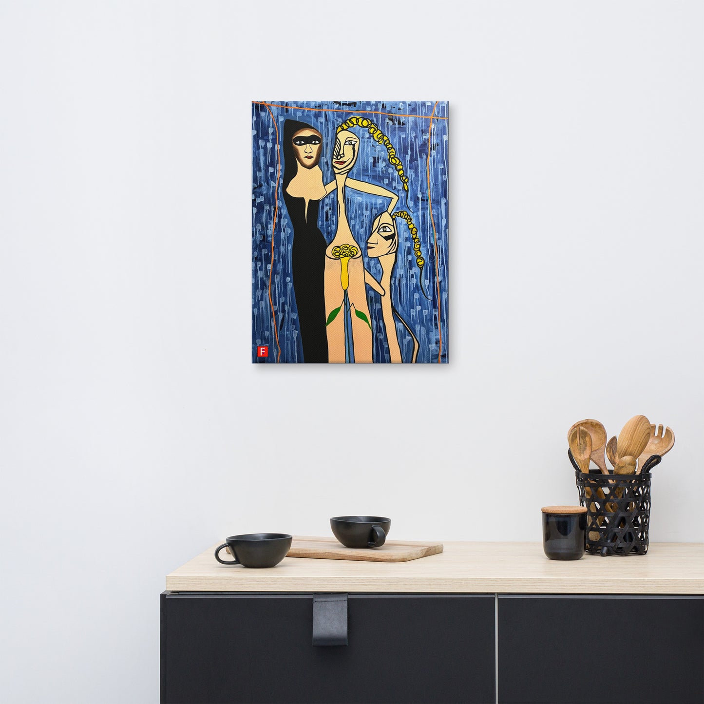 Canvas (18" X 24") Three