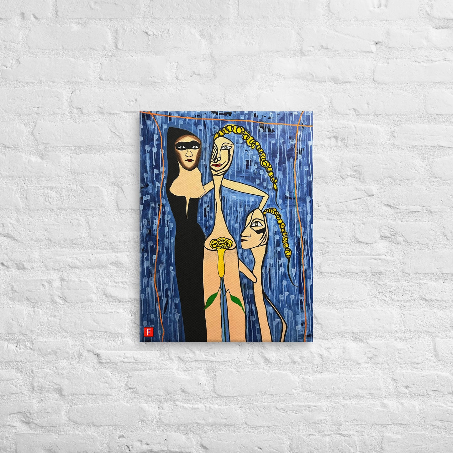 Canvas (18" X 24") Three