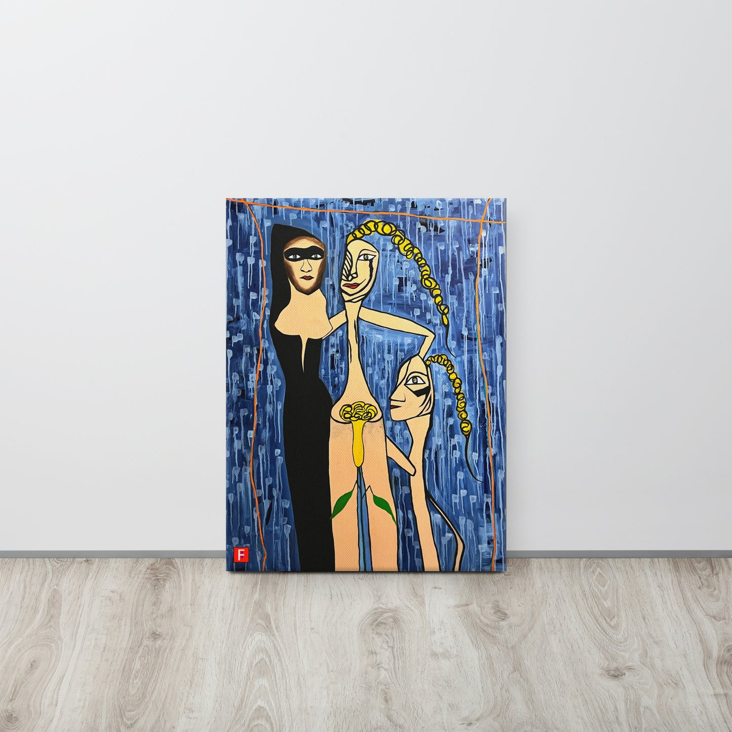 Canvas (18" X 24") Three