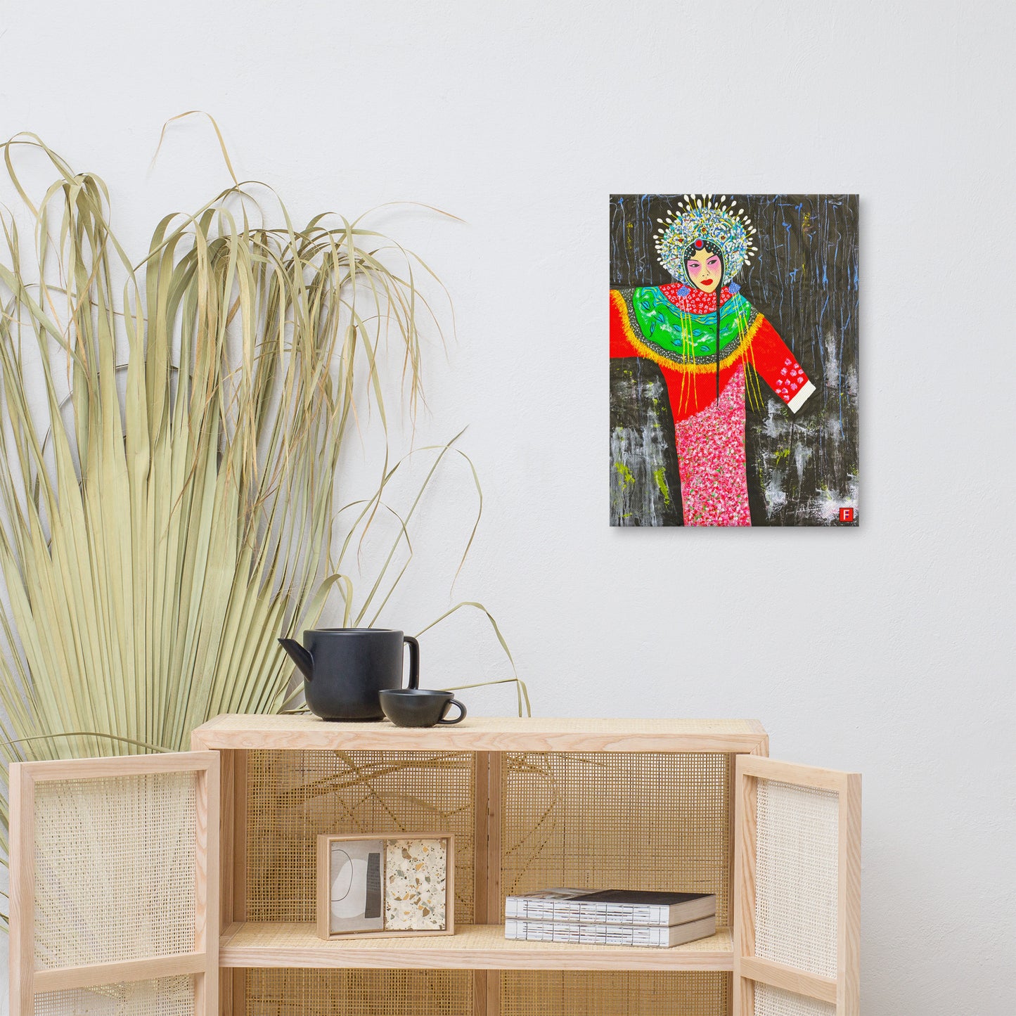 Canvas (18" X 24") Peking Opera