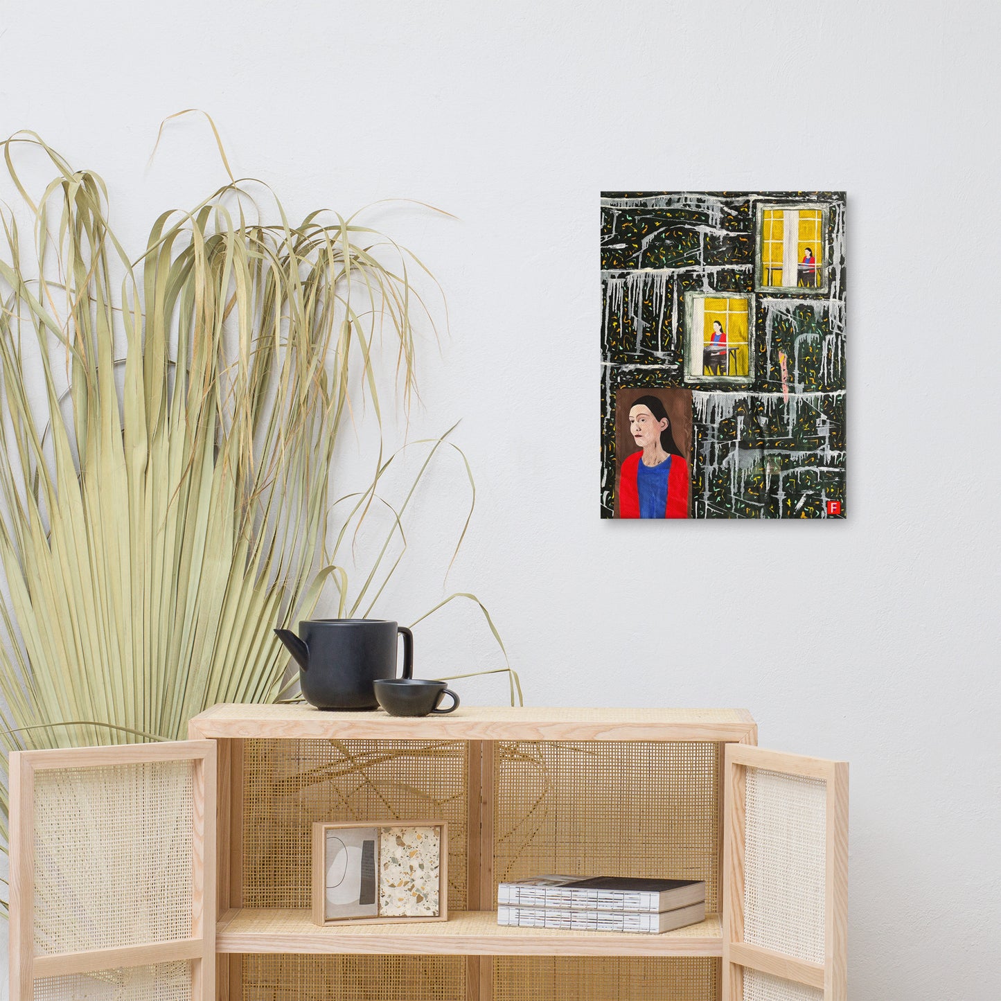 Canvas (18" X 24") A World Outside