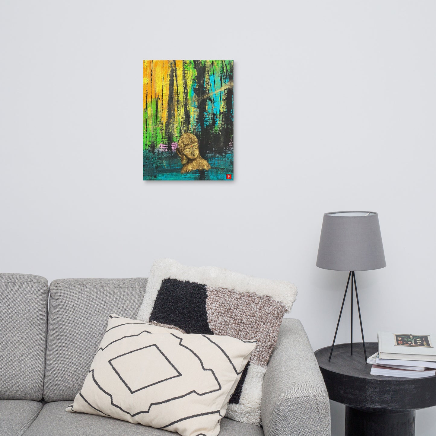 Canvas (18" by 24") Buddha 1