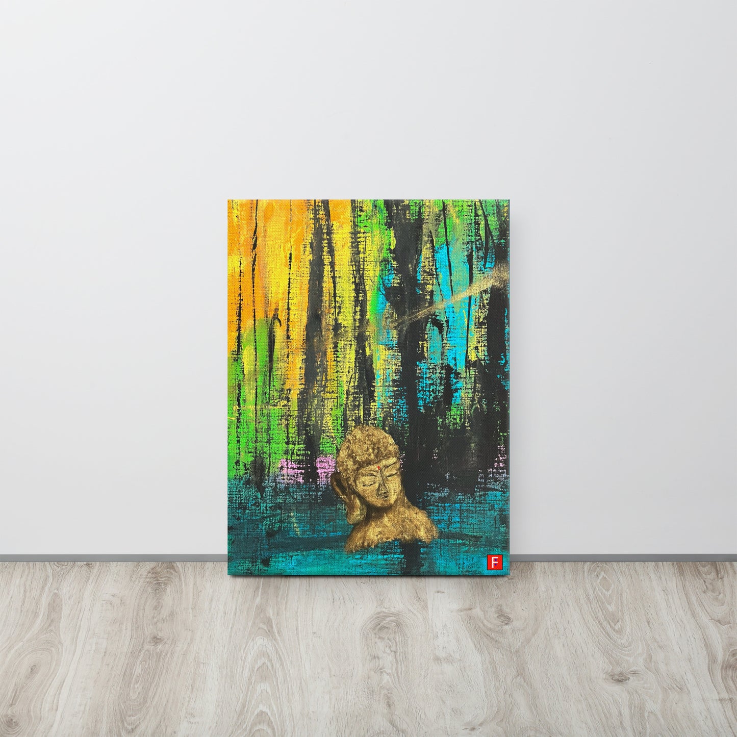 Canvas (18" by 24") Buddha 1