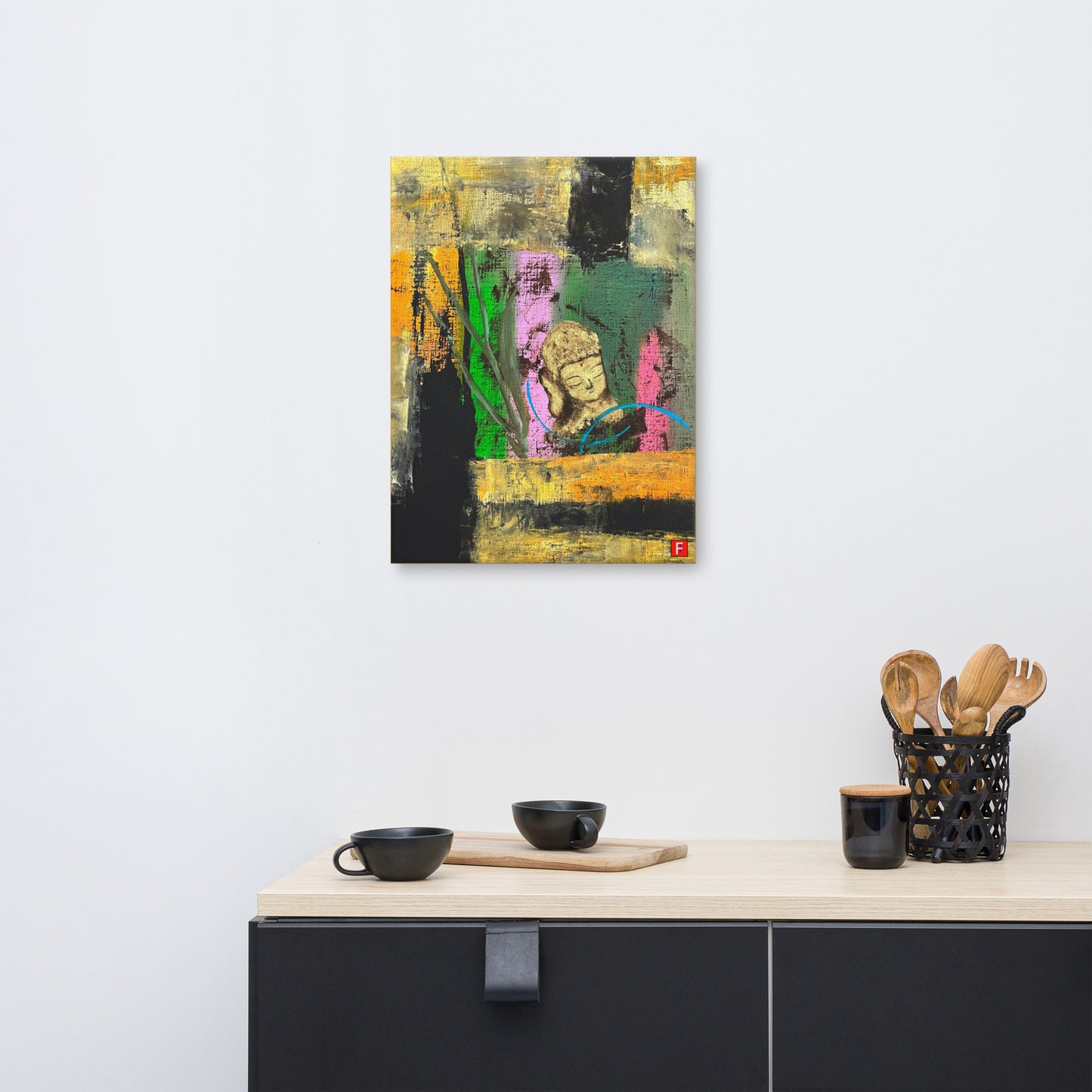 Canvas (18" by 24") Buddha 2