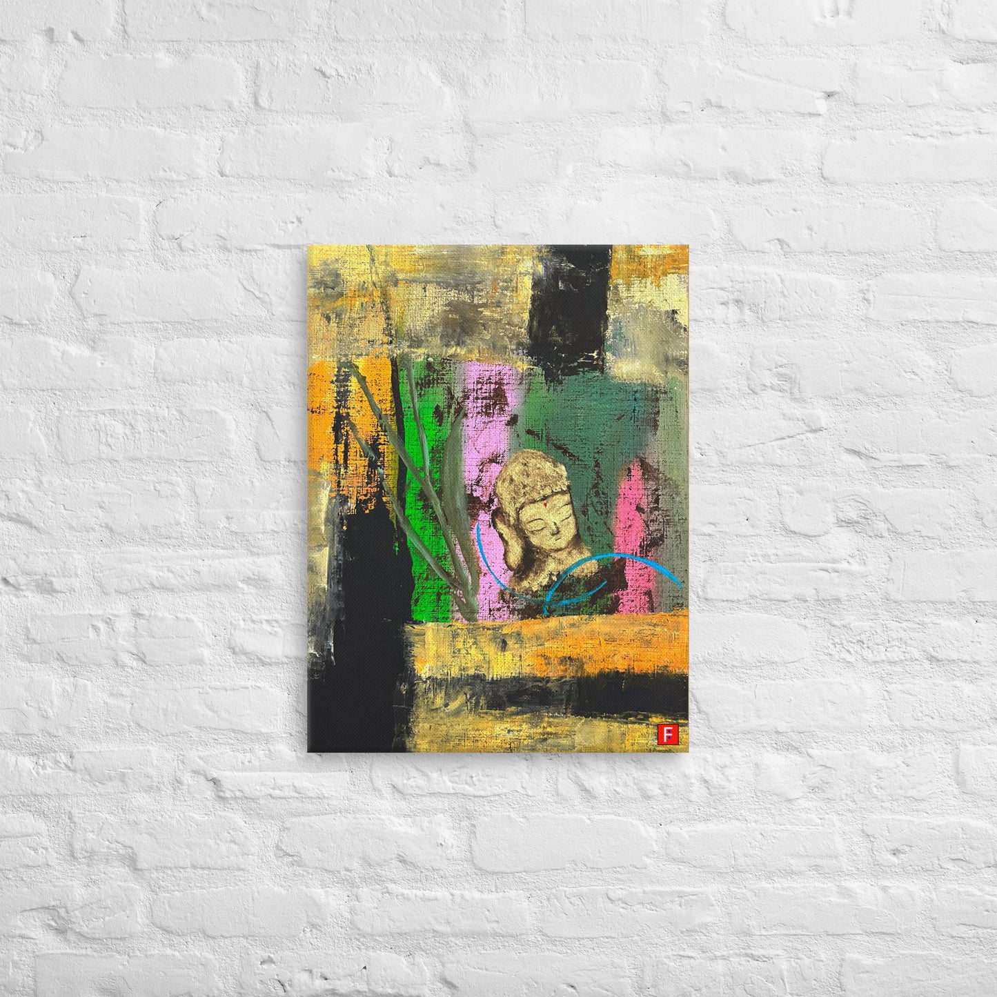 Canvas (18" by 24") Buddha 2