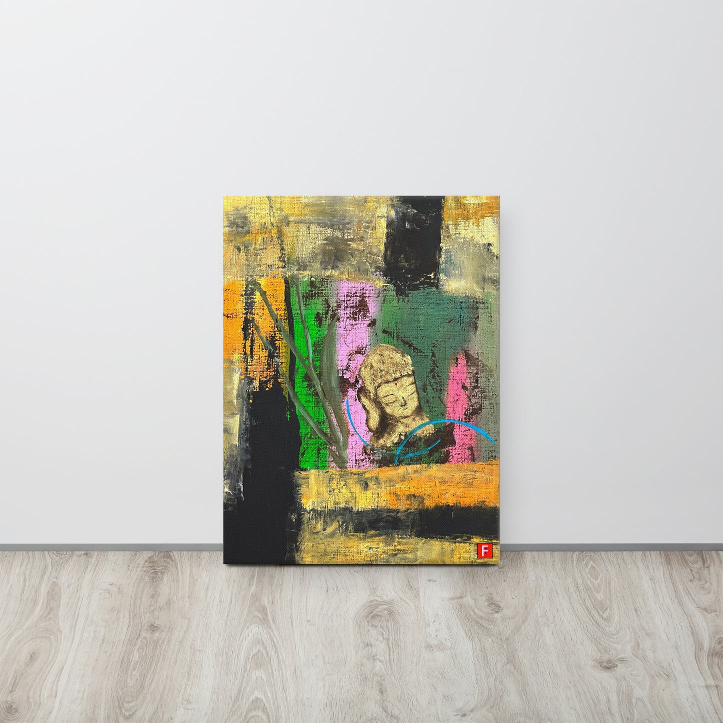 Canvas (18" by 24") Buddha 2