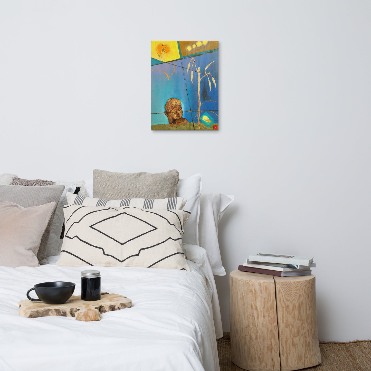 Canvas (18" by 24") Buddha 3