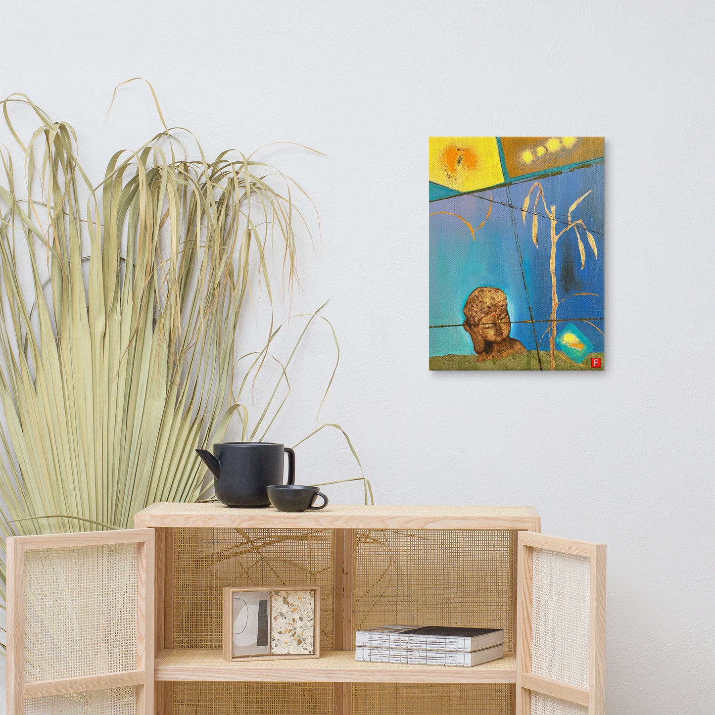 Canvas (18" by 24") Buddha 3