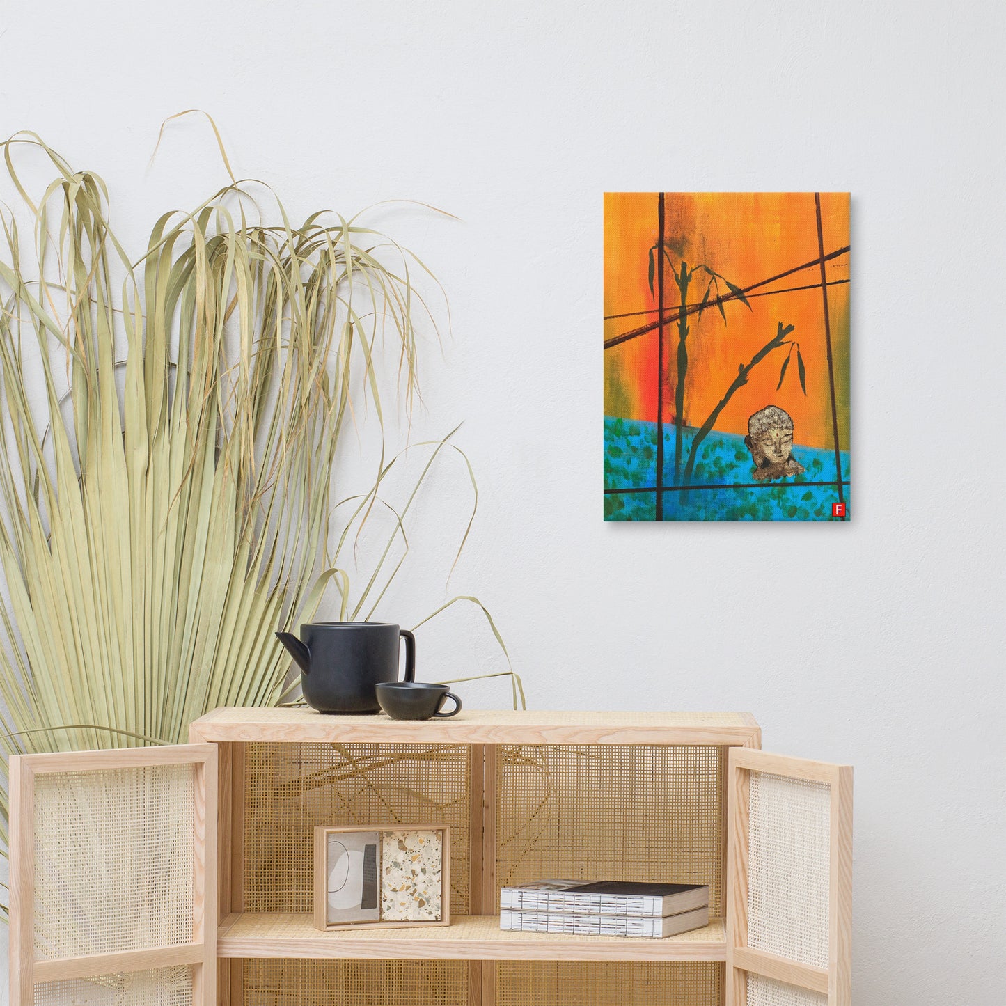 Canvas (18" by 24") Buddha 4