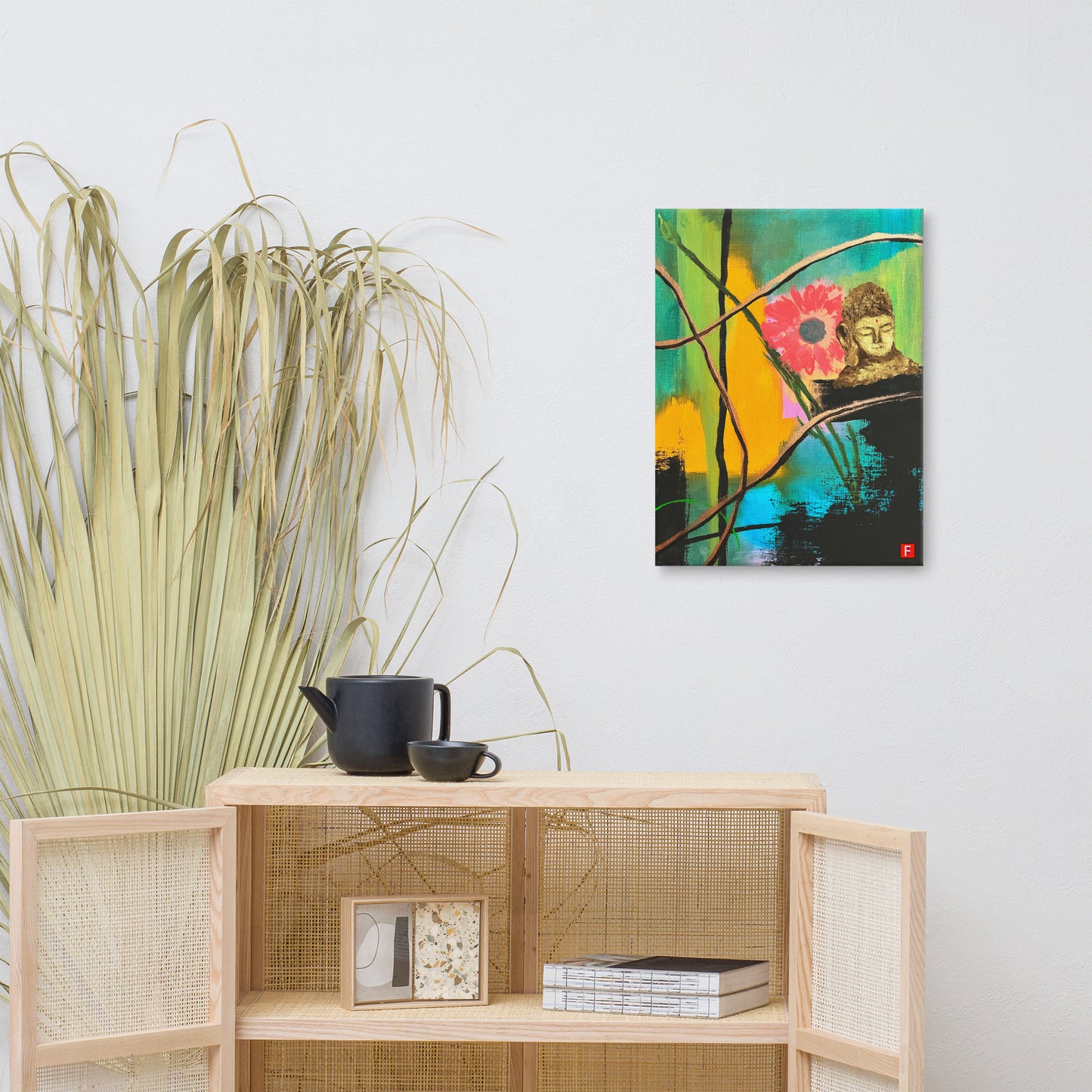 Canvas (18" by 24") Buddha 5