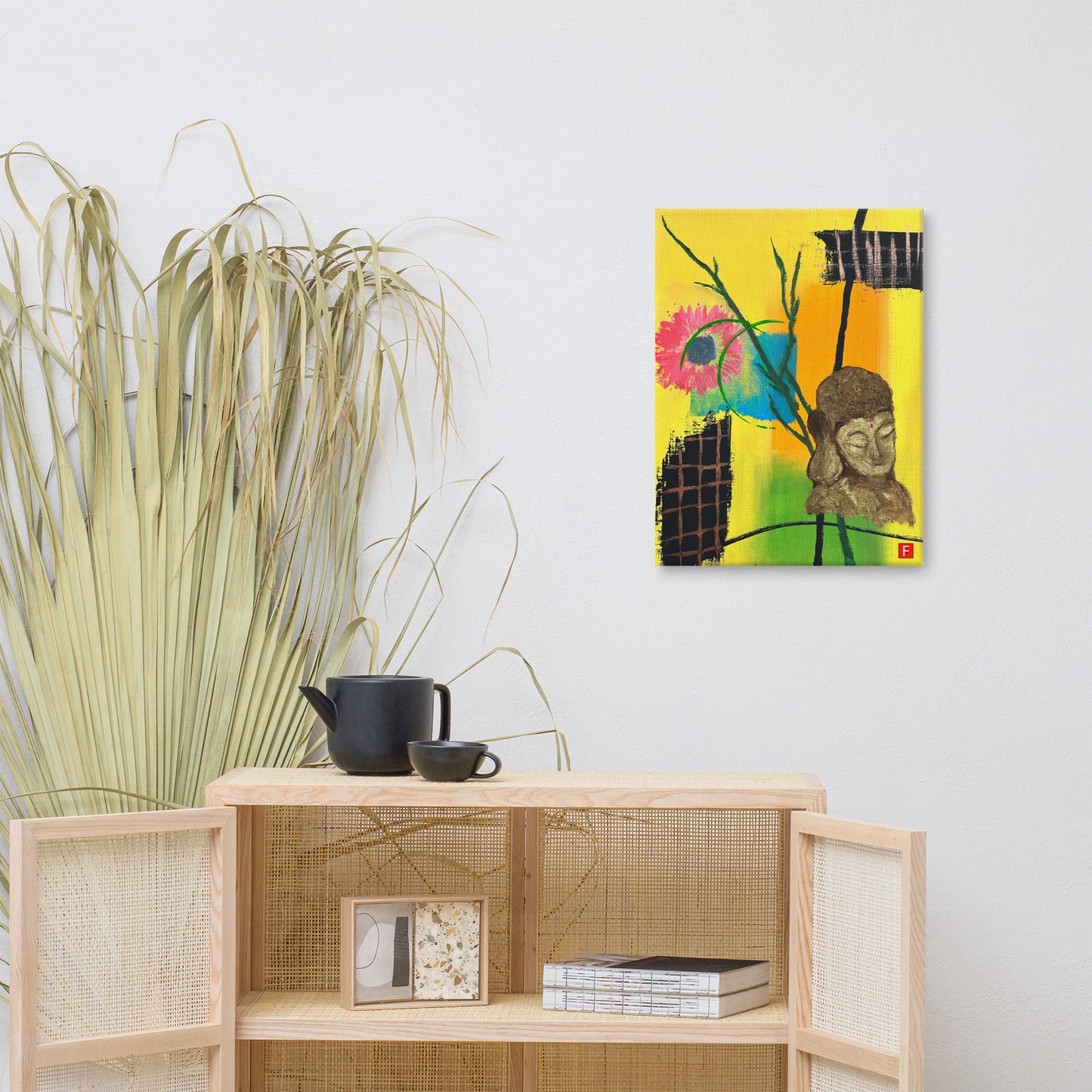 Canvas (18" by 24") Buddha 6