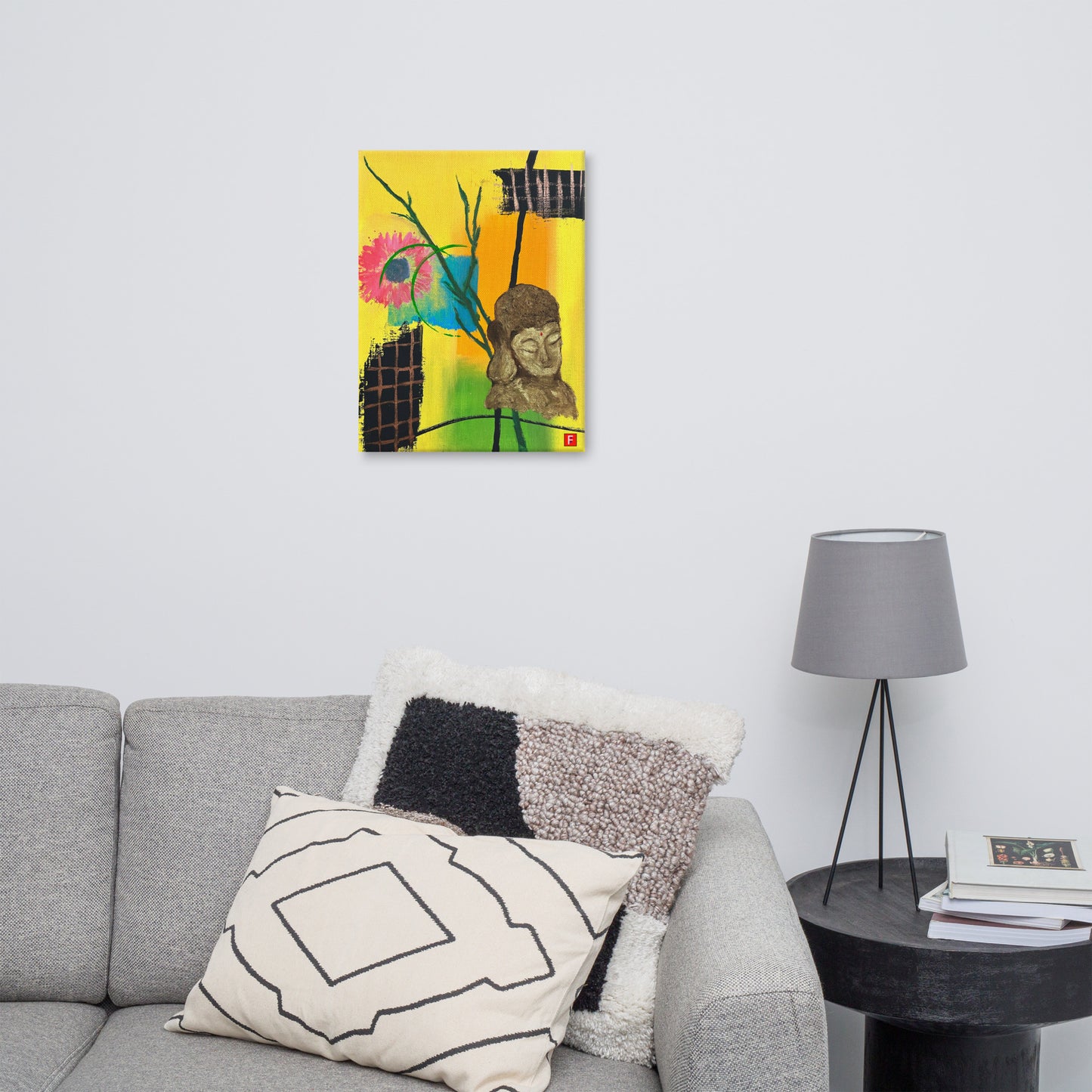 Canvas (18" by 24") Buddha 6